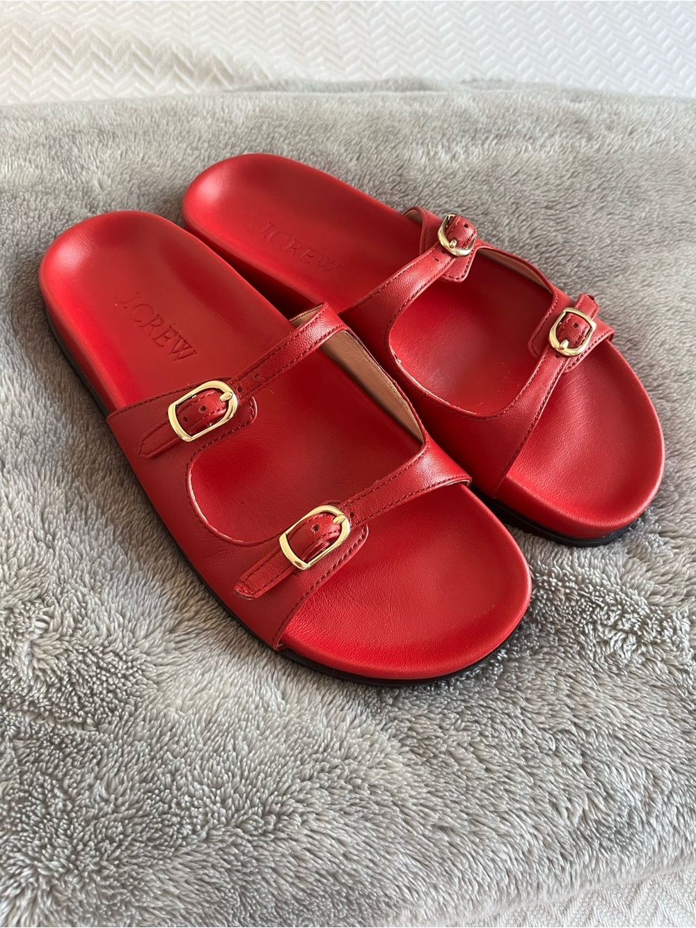 J Crew Colbie Buckle Sandals